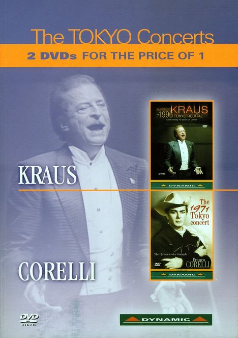 Alfredo Kraus - The 1996 Tokyo Recital, 2 DVDs