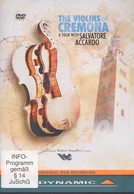 A Tour with Salvatore Accardo "The Violins of Cremona" (Dokumentation), DVD