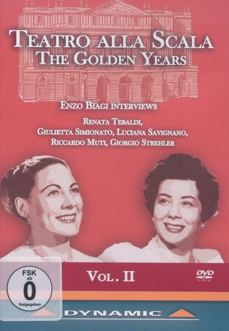 Teatro alla Scala - The Golden Years Vol.2, DVD
