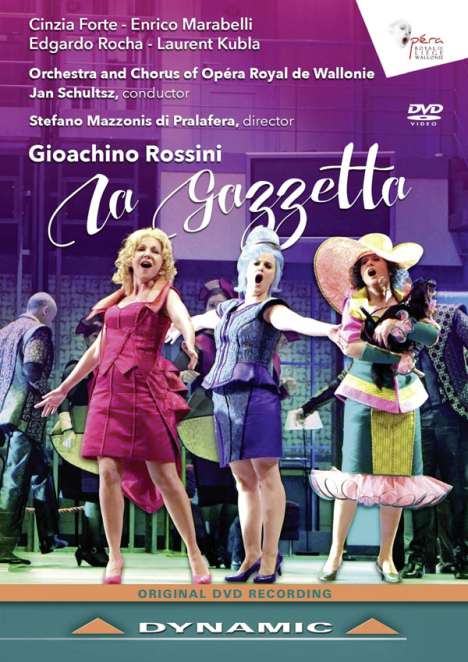 Gioacchino Rossini (1792-1868): La Gazzetta, DVD
