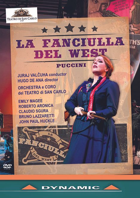 Giacomo Puccini (1858-1924): La Fanciulla del West, DVD