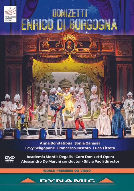 Gaetano Donizetti (1797-1848): Enrico di Borgogna, DVD