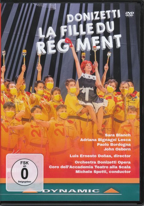 Gaetano Donizetti (1797-1848): La Fille du Regiment, DVD