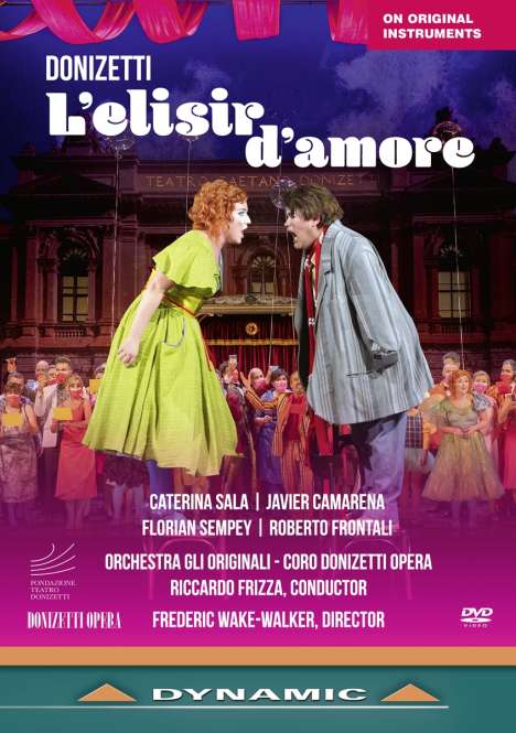 Gaetano Donizetti (1797-1848): L'elisir d'amore, DVD