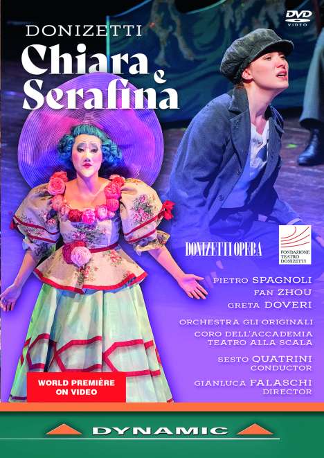 Gaetano Donizetti (1797-1848): Chiara e Serafina, DVD
