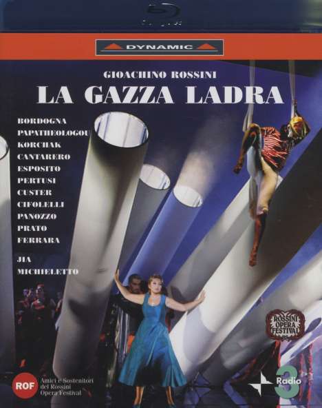Gioacchino Rossini (1792-1868): La Gazza Ladra (Die diebische Elster), Blu-ray Disc