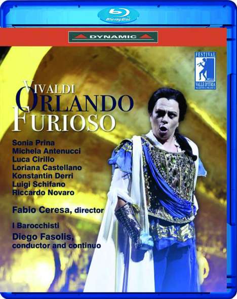 Antonio Vivaldi (1678-1741): Orlando Furioso RV 728, Blu-ray Disc