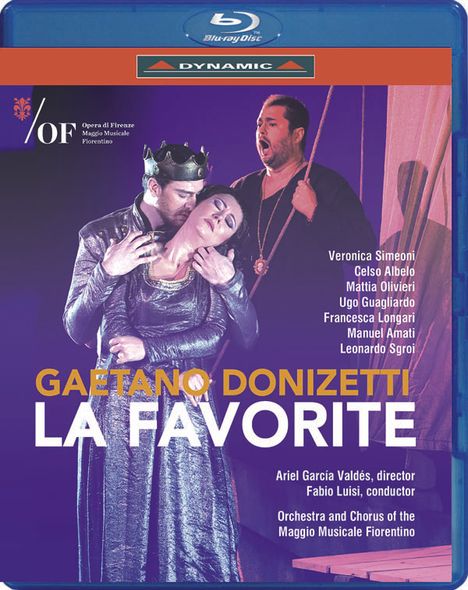 Gaetano Donizetti (1797-1848): La Favorite, Blu-ray Disc