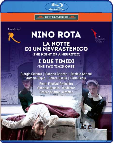 Nino Rota (1911-1979): La Notte di un Nevrastenico (The Night of a Neurotic), Blu-ray Disc
