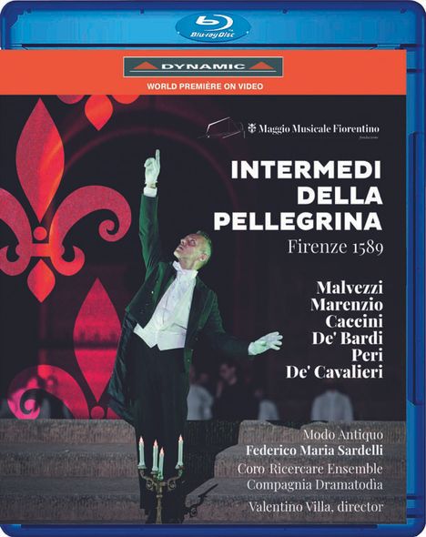 Intermedi della Pellegrina Firenze 1589 - An Itinerant Show in the Boboli Gardens, Blu-ray Disc