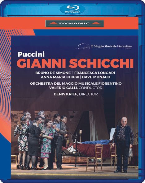 Giacomo Puccini (1858-1924): Gianni Schicchi, Blu-ray Disc