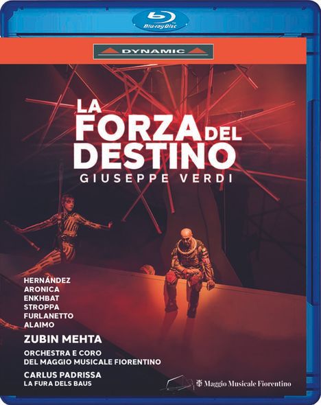 Giuseppe Verdi (1813-1901): La Forza del Destino, Blu-ray Disc