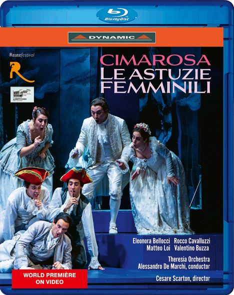 Domenico Cimarosa (1749-1801): Le Astuzie Femminili, Blu-ray Disc