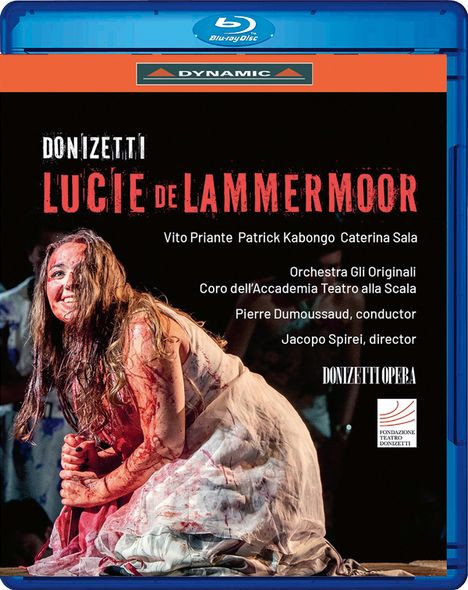 Gaetano Donizetti (1797-1848): Lucia di Lammermoor, Blu-ray Disc