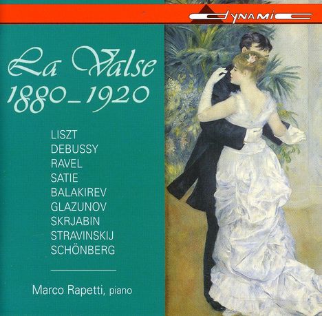 Marco Rapetti - La Valse 1880-1920, CD