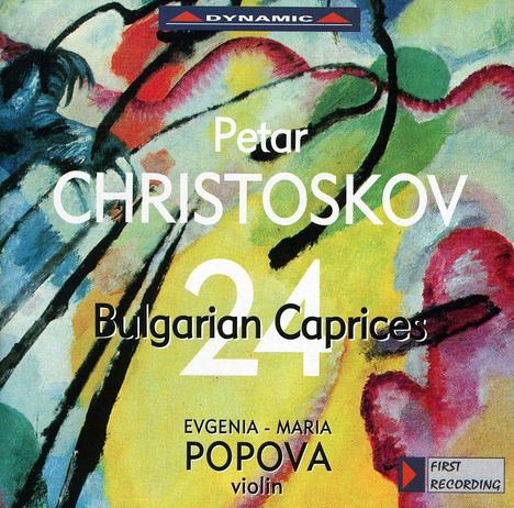 Petar Christoskov (1917-2006): 24 Bulgarische Capricen für Violine solo, 2 CDs