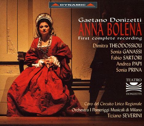 Gaetano Donizetti (1797-1848): Anna Bolena, 3 CDs