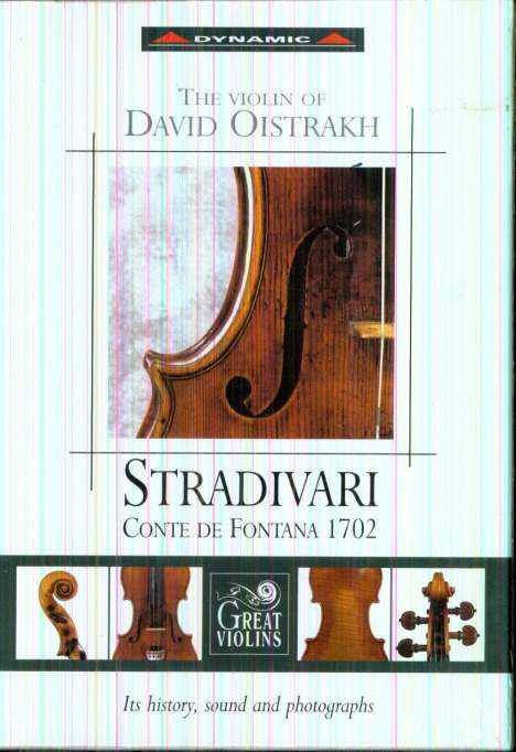 The Violin of David Oistrach (Stradivari 1702), CD