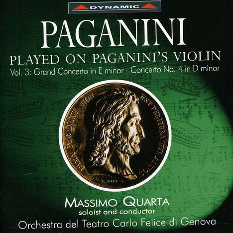 Niccolo Paganini (1782-1840): Violinkonzerte Nr.4 &amp; 6, CD