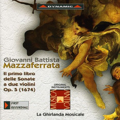 Giovanni Battista Mazzaferrata: Sonaten für 2 Violinen op.5, CD