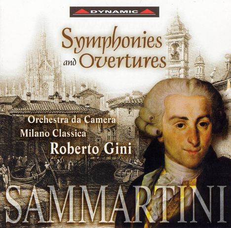 Giovanni Battista Sammartini (1701-1775): Symphonien Es-Dur,F-Dur,G-Dur, CD