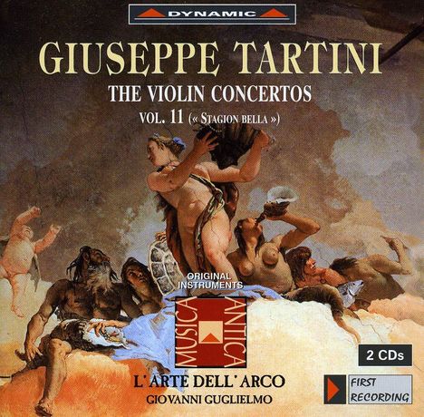 Giuseppe Tartini (1692-1770): Violinkonzerte Vol.11, 2 CDs