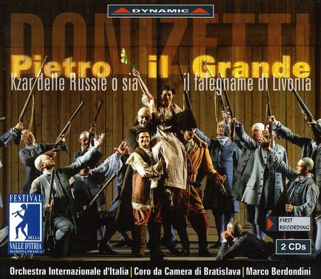 Gaetano Donizetti (1797-1848): Pietro Il Grande, 2 CDs