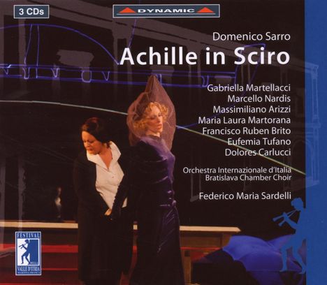 Domenico Sarro (1679-1744): Achille in Sciro, 3 CDs