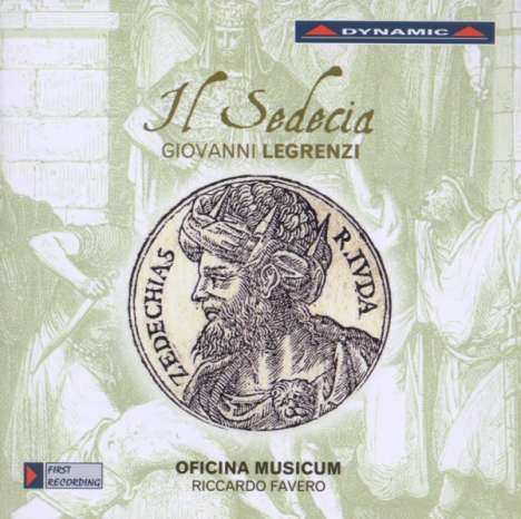 Giovanni Legrenzi (1626-1690): Il Sedecia (Oratorium), CD