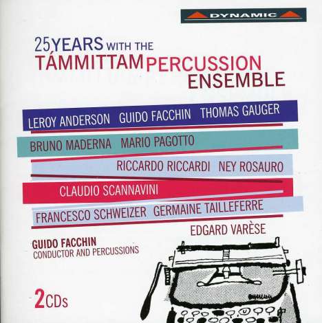 25 Years with the Tammittam Percussion Ensemble, 2 CDs