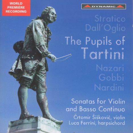 Crtomir Siskovic - The Pupils of Tartini Vol.1, CD