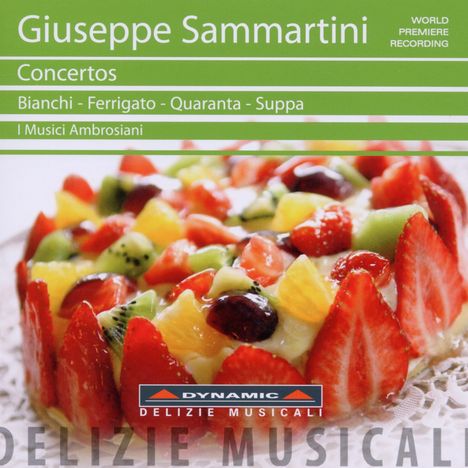 Giuseppe Sammartini (1695-1750): Concerti, CD