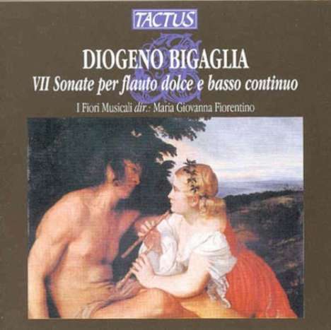 Diogenio Bigaglia (1676-1745): Sonaten Nr.1,4-6,8,11,12 f.Blockflöte &amp; Bc, CD