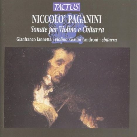 Niccolo Paganini (1782-1840): Werke für Violine &amp; Gitarre, CD