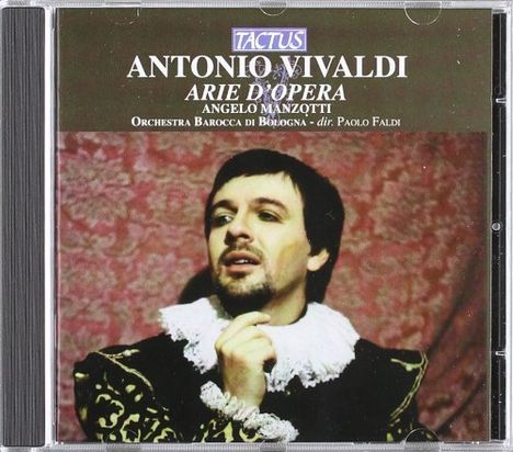 Angelo Manzotti singt Vivaldi-Arien, CD