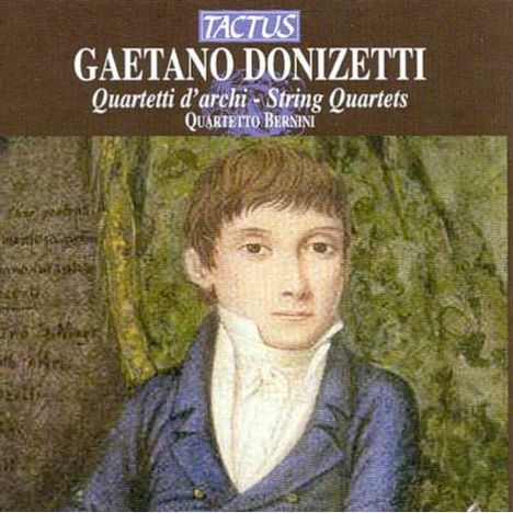 Gaetano Donizetti (1797-1848): Streichquartette Nr.4-6, CD
