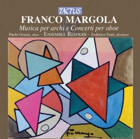 Franco Margola (1908-1992): Oboenkonzerte, CD