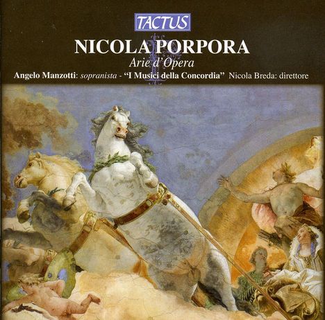Nicola Antonio Porpora (1686-1768): Arien aus Opern, CD