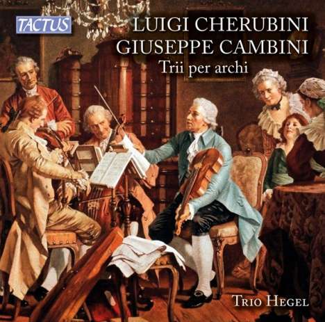 Giuseppe Maria Cambini (1746-1825): Streichtrios op.2 Nr.1-3, CD