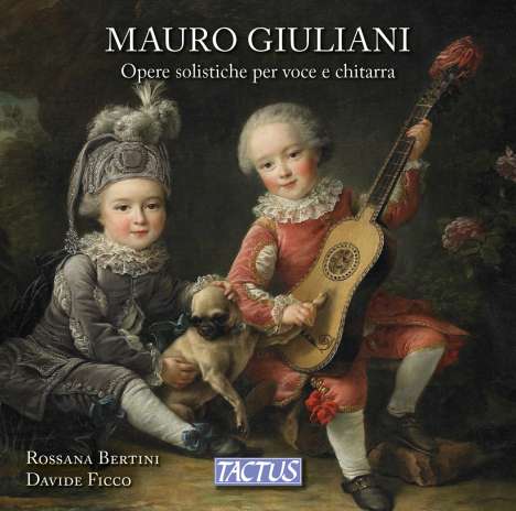 Mauro Giuliani (1781-1829): Werke für Stimme &amp; Gitarre, CD