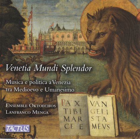 Venetia Mundi Splendor, CD