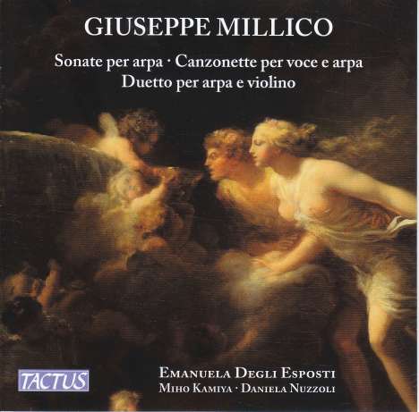 Giuseppe Millico (1737-1802): Sonaten für Harfe Nr. 1-12, CD
