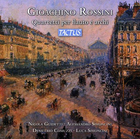 Gioacchino Rossini (1792-1868): Quartette für Flöte & Streichtrio, CD