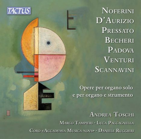 Opere per organo solo e per organo e strumento, CD