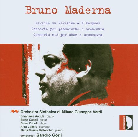 Bruno Maderna (1920-1973): Klavierkonzert, CD