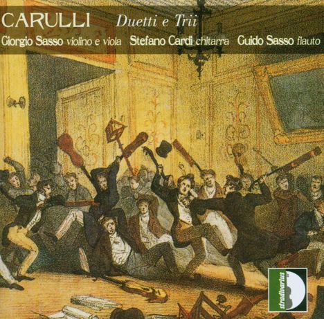 Ferdinando Carulli (1770-1841): Trios op.9 Nr.2 &amp; 3 für Flöte,Violine &amp; Gitarre, CD