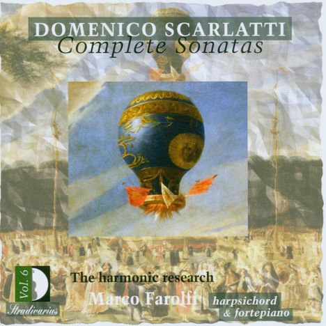 Domenico Scarlatti (1685-1757): Cembalosonaten Vol.6, CD