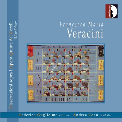 Francesco Maria Veracini (1690-1768): Dissertazioni 1-6 für Violine &amp; Cembalo, CD