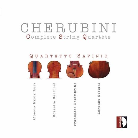 Luigi Cherubini (1760-1842): Streichquartette Nr.1-6, 2 CDs