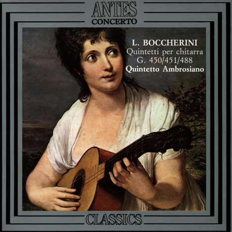 Luigi Boccherini (1743-1805): Gitarrenquintette Vol.1, CD